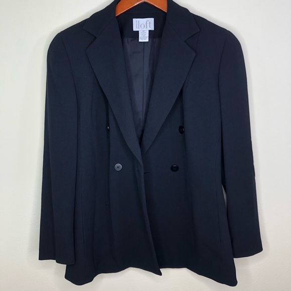 Ann Taylor Black Jacket Blazer- Size 4P - Picture 3 of 3